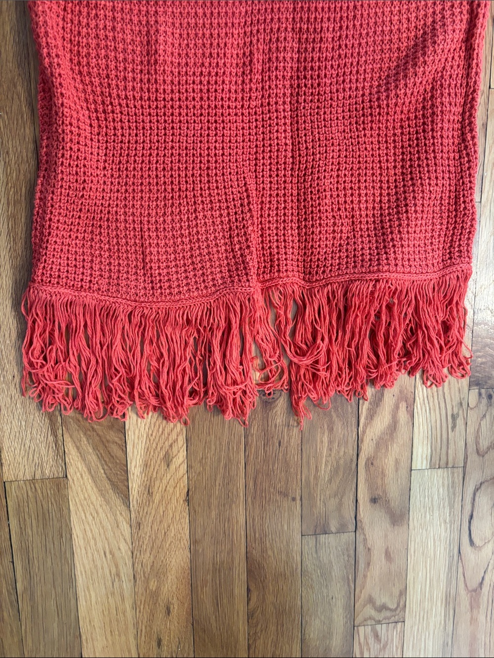 Cupshe Coral Halter Knit Coverup Dress with Starfish Accent - Picture 4 of 8